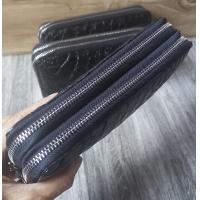 ราคา รุ่นซิบรอบ สีดำ Super Black งานสวยๆหนังแท้ๆ กระเป๋าหนังจระเข้ ซิบคู่ทรงยาว เรียกว่า รุ่นซิบรอบ สีดำ Super Black (20961889115)
