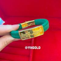 ราคา กำไลสายหนัง ทองแผ่น0 2กรัมYHGOLD ทองคำแท้96 5 กำไลทองแผ่นมังกรคู่ ท้าวเวสสุวรรณ ปี่เซียะคู่ หยินหยาง (19655560313)