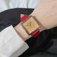 ราคา นาฬิกาข้อมือวินเทจหน้าปัดทรงสี่เหลี่ยมขนาดใหญ่สำหรับผู้หญิงแบบดั้งเดิมมองเห็นเวลาได้ง่ายนาฬิกาสายหนังหรูหราสำหรับธุรกิจผู้หญิง (20811654469)