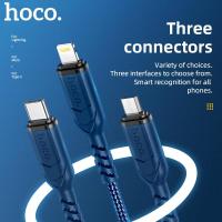 ราคา HOCO Original X59 Micro USB Type Cสำหรับ Lightningสำหรับ Micro USB สายชาร์จเร็ว3A สำหรับโทรศัพท์12 Samsung Huawei Xiaomi USB C โทรศัพท์มือถือ (9493497748)