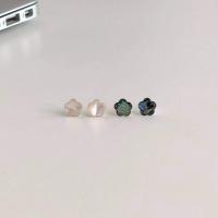 ราคา Winterwinter Jewelry Silver925 เครื่องประดับเงินแท้ เงินแท้925 ต่างหูเงินแท้ ต่างหูเปลือกหอยมุก รูปดอกไม้ 8 mm (7534404870)