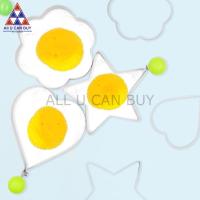ราคา ALL U CAN BUY พิมพ์ไข่ดาว แพนเค้ก แม่พิมพ์ทอดไข่ สแตนเลส แม่พิมพ์ทอดไข่ดาว ไข่เจียว หัวใจ ดาว ดอกไม้ (2880278300)