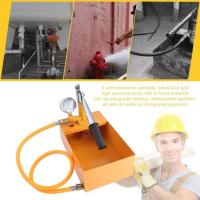 ราคา Paraclete ส่งจากกรุงเทพ ราคาถูกสุด เครื่องทดสอบรอยรั่วท่อน้ำ เครื่องปั๊มแรงดันในท่อ หารอยรั่ว ปั๊มแรงดัน ขนาด2 5Mpa 25 กก เครื่องทดสอบแรงดันน้ำสีเหลือง1ชุดเครื่องทดสอบท่อ2 5MPaขนาด25กก เครื่องทดสอบแรง