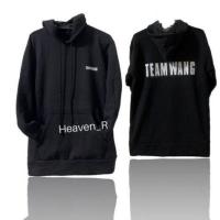 ราคา พร้อมส่ง เสื้อฮู้ดทีมหวัง Team wang JACKSON WANG GOT7 เสื้อกันหนาว แฟชั่น ฮู้ดสวมหัว ฟรีไซด์ แฟนเมด (11726679959)