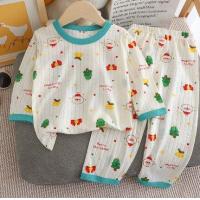 ราคา ชุดนอนเด็กผ้าสปัน เนื้อผ้าใส่สบายไม่ร้อน เสื้อ กางเกง ลายน่ารักๆ SYC03 (20242132548)