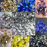 ราคา Cats Eye Synthetic หินตาแมว สังเคราะห์ มีหลายสี ขนาด 7X9 เม็ดละ 10 Synthetic Cats Eye Size 7X9 10 per piece (16154827050)