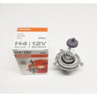 ราคา หลอดไฟ H4 12V 60 55W Osram แท้100 ไฟหน้าH4 1หลอด (17830060505)