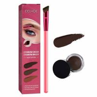 ราคา Eyebrow Brush Eyebrow Pomade and Brush Kit 4D Multifunction Eyebrow Brush Realistic Eyebrow Brush Square Eyebrow Makeup Brush Angled Eyeliner refined (20522677464)