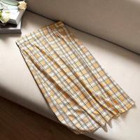 ราคา พร้อมส่งกระโปรงลายสก็อตสไตล์เกาหลีกระโปรงทรงเอน่ารักใส่แล้วดูผอมไม่อ้วน (16118596182)