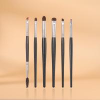 ราคา OVW Makeup Brushes 6 Pcs Makeup Brush Set Blending Blush Eyeliner Shadow Brow Concealer Brushes Kit Black Blush Concealers Eye Shadows Brushes Black Brush Sets (20903998770)