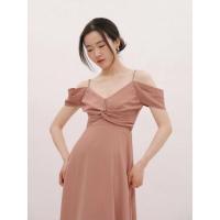 ราคา TANSSHOP CHIFFON LOVELY DRESS เดรสออกงาน D1239 (17889185526)