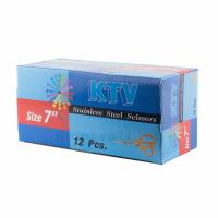 ราคา กรรไกร KTV 6 7 8 9 10 นิ้ว กรรไกร สแตนเลส Stainless Steel Scissors กรรไกรตัดกระดาษ by Lamfa (7744267628)