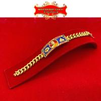 ราคา Maiyararp เลสข้อมือหลวงพ่อพัฒน์ ชุบเศษทองเยาวราช เหมือนแท้ 100 งานเคลือบแก้ว สร้อยทอง ทองโคลนนิ่ง ทองชุบ ทองปลอม ทองเคลือบแก้ว (12395618254)