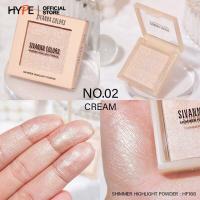 ราคา ไฮไลท์ พาวเดอร์ เนื้อฝุ่น เม็ดสีแน่น ให้ผิวฉ่ำวาว Sivanna Color Shimmer Highlight Powder HF188 (17578859083)