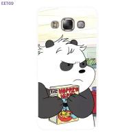 ราคา QNERสำหรับSamsung Galaxy E5 หมีรูปแบบ 10 Silicon TPUโทรศัพท์เคสหลังฝาครอบ (4013952244)
