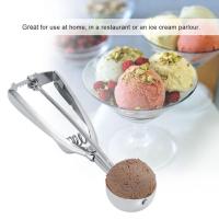 ราคา สคูปตักไอศครีม ที่ตักไอศครีม ที่ตักคุกกี้สแตนเลสแท้ ขนาด 4cm (14318477101)