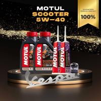 ราคา ชุดน้ำมันเครื่อง สำหรับ New Vespa MOTUL SCOOTER 5W40 เฟืองท้าย MOTUL กรองน้ำมันเครื่อง (21088010755)