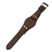 ราคา Genuine Leather Strap for Fossil CH2564 CH2565 CH2891 CH3051 FS4813 ME3102 AM4535AM4486 AM4532 20mm 22mm Men Rivet Watch Band (20850412375)
