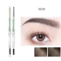 ราคา MZYZ ดินสอเขียนคิ้ว 2 หัวแบบใส กันน้ำ กันเหงื่อ ติดทนนาน สำหรับมือใหม่ (20725235370)
