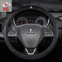 ราคา พวงมาลัยหนังระบายอากาศได้ดีสำหรับรถยนต์สำหรับ Mitsubishi ASX EVO Lancer Montero Mirage Outlander Grandis ฝาครอบพวงมาลัยแนวสปอร์ตปาเจโรกาลานต์ (18475415923)