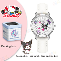 ราคา 100 แท้Hello Kitty นาฬิกาสำหรับเด็กสาวน่ารักนาฬิกากันน้ำนาฬิกาควอทซ์ล้างส่องสว่างป้องกันรอยขีดข่วนแฟชั่น Hellokitty เด็กดูสาวของขวัญวันเกิด2130 (19567700454)