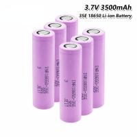 ราคา 1 10PCS 18650 For Samsung 18650 3500mAh 13A Discharge INR18650 35E 18650 Battery Li ion 3 7v Rechargable Battery (20669258537)