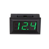 ราคา โวลต์มิเตอร์ดีซี DC 0 30V 3 Wire 2 Wire แดง เขียว ฟ้า เหลือง ขาว RED GREEN BLUE YELLOW WHITE LED Digital Display Volt Meter Voltage Voltmeter Car Motor วัดไฟแบตเตอรี่รถ มิเตอร์ (472432852)