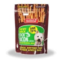 ราคา 175 กรัม ขนมสุนัข Sleeky Chewy Snack Stick ขนมหมา ขนมสำหรับ สุนัข หมา ลูกสุนัข สุนัขโต สติ๊กแท่งนิ่ม อาหารและขนมสุนัข ขนมขบเคี้ยวสำหรับสุนัข (16414170204)