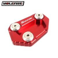 ราคา Motorcycle CNC Kickstand Foot Side Extension Pad Support Plate Enlarge Stand For BMW S1000R S1000 R S 1000R 2014 2015 2016 (16912289866)