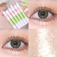 ราคา Dorisna ปากกาเน้นข้อความประกายมุกติดทนนานอายแชโดว์แบบแท่งกันน้ำสดใสแท่งอายแชโดว์แต่งตาสีเงินสีขาว (21071673177)