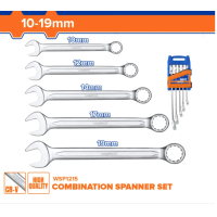 ราคา WADFOW ชุดประแจแหวนข้างปากตาย 5 ชิ้น รุ่น WSP1215 ขนาด 10 มม 12 มม 14 มม 17 มม 19 มม ชุดประแจวัตโฟว์ (21035247985)