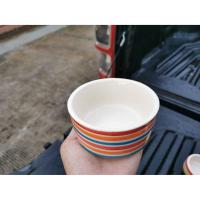ราคา ถ้วยเซรามิค ถ้วยใส่อาหารสัตว์เลี้ยง จัดส่งคละสี คละลาย (17433228846)