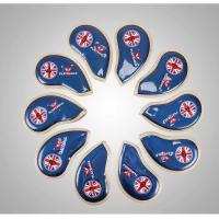 ราคา Promotions PLAYEAGLE Golf Iron Headcovers crystal Pu leather golf iron covers set (20025991468)