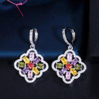 ราคา เลื่อมยาวสง่างามต่างหูระย้าหยดน้ำตาฝังเต็ม AAA อารมณ์เพชรสังเคราะห์ผู้หญิงสีขาวทองเครื่องประดับหูแต่งงานสำหรับ SE816หมั้น (19278255999)