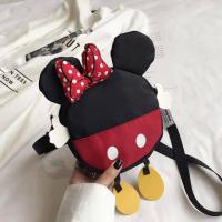 ราคา กระเป๋าสะพาย ทรงกลม ขนาดเล็ก ลายการ์ตูน น่ารัก กระเป๋าใส่มือถือ ของจุกจิก สายปรับความยาวได้ กระเป๋าสะพายข้างมิกกี้เมาส์ (17104344915)