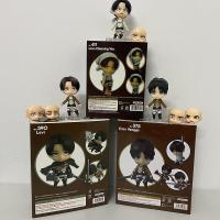 ราคา Attack on Titan Levi Figure Anime Eren Jaeger Levi Ackerman Figure Model Toy Gift for Christmas (11643793431)