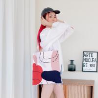 ราคา VIBES Jordan Arizona Stone Tote bag กระเป๋าผ้าแคนวาส พิมพ์ลาย ถุงผ้า (15947898577)