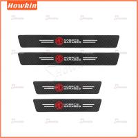 ราคา สติกเกอร์ไฟเบอร์ติดบันไดข้างประตูรถสติกเกอร์คาร์บอนไฟเบอร์กันรอยขีดข่วนหนังป้องกันรอยขีดข่วนสำหรับมก 4ชิ้น เซ็ต (20998072743)