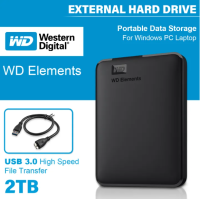 ราคา ฮาร์ดดิสก์พกพา external hard disk wd my passport 1tb 2tb hdd external usb3 0 2 5 ฮาร์ดดิสก์ความเร็วสูง รับประกัน 3 ปี (20800691550)