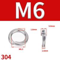 ราคา แหวน แหวนสปริง แหวนรอง กันคลาย สแตนเลส 304 M2 M2 5 M3 M4 M5 M6 M8 M10 M12 Spring Washer Stainless Steel (21173492223)