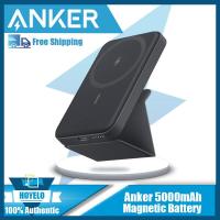 ราคา Anker A1611 อุปกรณ์ชาร์จแม่เหล็กไร้สายแบบพกพา Maggo Powerbank 5000Mah แม่เหล็กและ Usb C สําหรับ Iphone 13 12 Series (20494479163)