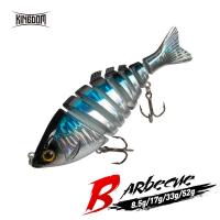 ราคา Kingdom เหยื่อตกปลาปลาเทราท์เบสปลาเทราท์ Multi Jointed Swimbaits ช้า Bionic ว่ายน้ำเหยื่อเบสน้ำจืดน้ำเค็มตกปลาตกปลาชุดเหยื่อตกปลาเหมือนจริง (7348140609)