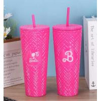 ราคา แก้วน้ำบาร์บี้ พร้อมหลอดดูด สีชมพู ตุ๊กตาบาร์บี้ สินค้า พร้อมส่ง Barbie (20846171961)