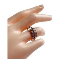 ราคา แหวนใบมะกอก 060 แหวนช่อมะกอก แหวนทองไมครอน ขนาดฟรีไซร์ พร้อมส่ง สีเงิน และ สีทอง (10457917081)