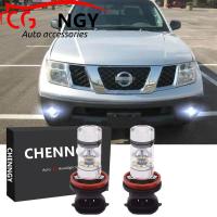 ราคา สำหรับ Nissan Frontier 2005 2006 2007 2008 2010 6000K สีขาว9 32V โปรเจคเตอร์ LED ด้านหน้าหมอกหลอดไฟชุด 1คู่ (16194521003)