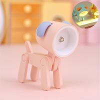 ราคา โคมไฟ LED รูปน้องหมา ดัดแขน ขาได้ พร้อมถ่านกระดุม (18799699317)