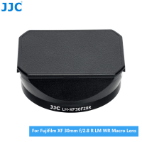 ราคา JJC ฝาครอบเลนส์สำหรับสี่เหลี่ยมโลหะ LH XF30F28R Fujifilm Fujinon XF 30มม F2 8 R LM WR เลนส์ไมโครบนกล้องฟิล์มฟูจิ X S10 X T5 X T4 X T3 X t2 X H2 X H2S X T30 X T20 X T10 (18297334502)