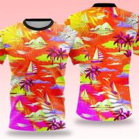 ราคา เสื้อลายดอก เสื้อสงกรานต์ เสื้อมัดย้อม เสื้อฮาวาย สีแจ่ม สีสด ผ้าไมโคร (18081585831)