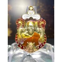 ราคา No 30219 หลวงพ่อพัฒน์ รุ่น พยัคฆ์แสนล้าน เนื้อปลอดลูกปื่นผิวรุ่ง ลงยาจีวร แท้ทันหลวงพ่อ ป๋องสุพรรณการันตี (17210269563)