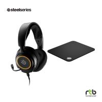 ราคา SteelSeries เซ็ท หูฟัง รุ่น Arctis Nova 3 Black แผ่นรองเมาส์ รุ่น Qck Heavy Size M (17238227995)